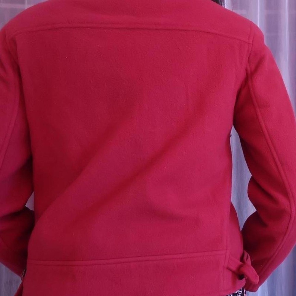 Pink Wool-Cashmere Zip Jacket - Picture 6 of 8